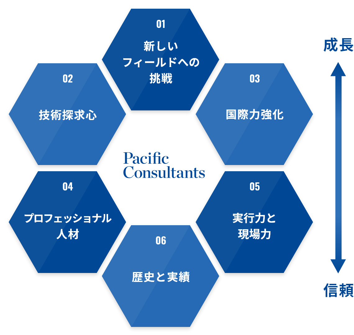 PACIFIC CONSULTANTS&#39; 6 Keywords