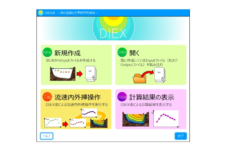 流速内外挿操作