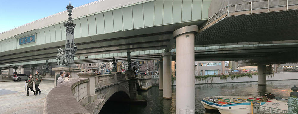 Photo: Current state of Nihonbashi