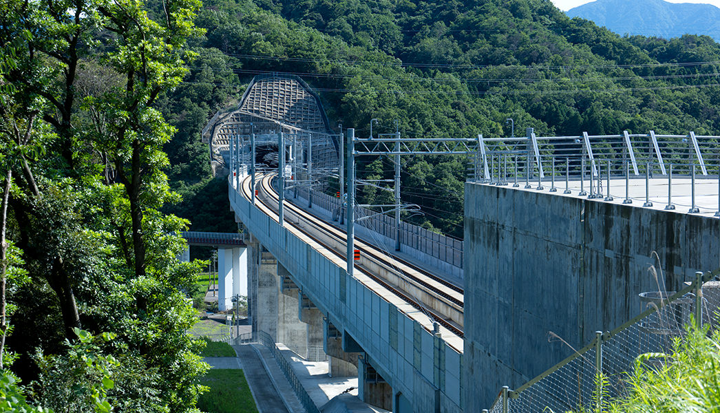 写真：深山トンネル