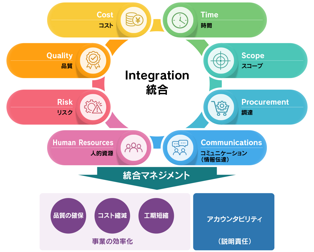 Eight basic elements of project management