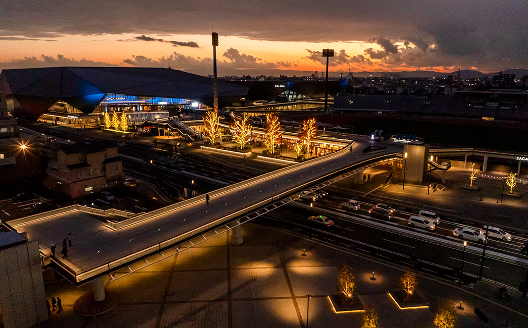 写真：夜間景観１