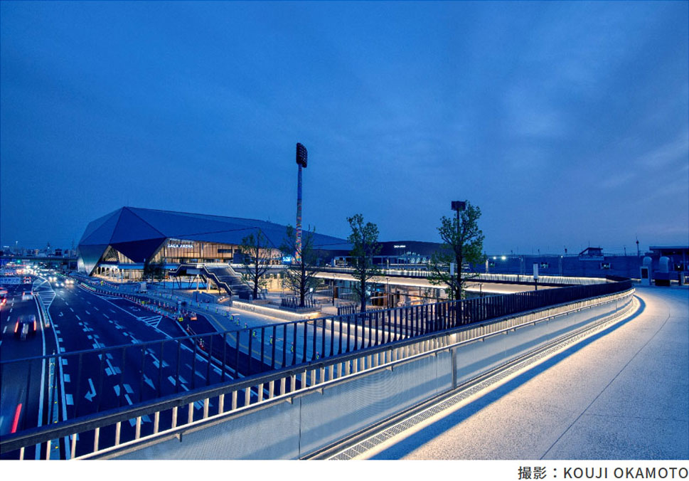 SAGA Sunrise Park, Eiko Bridge, Saga City Cultural Center West Square