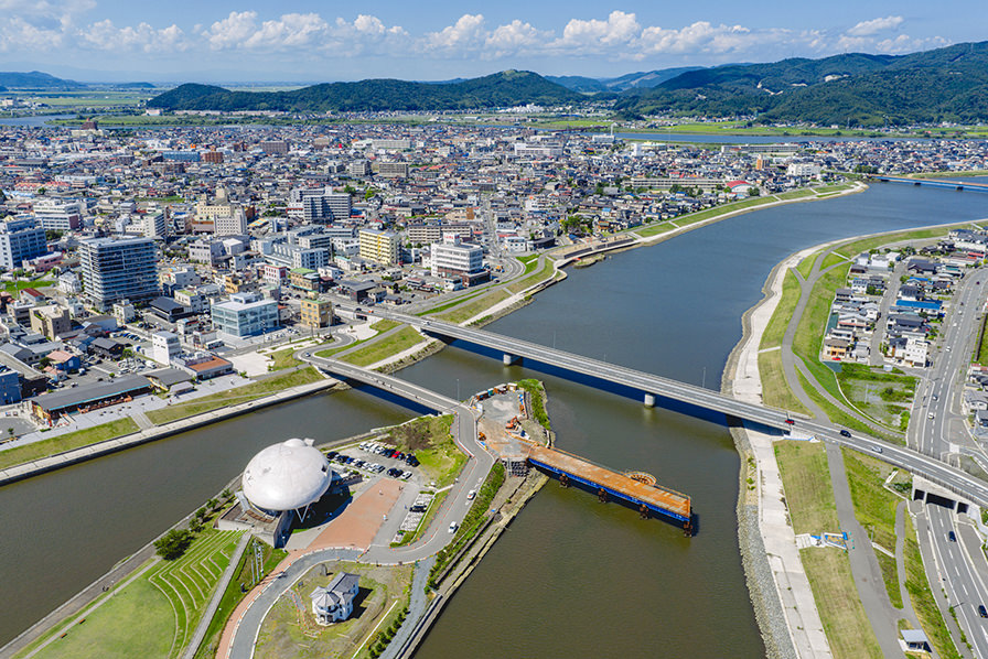 震災復興（北上川）