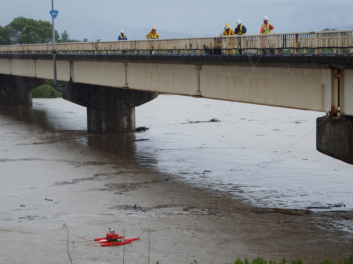 Development and practical application of river flow observation technology